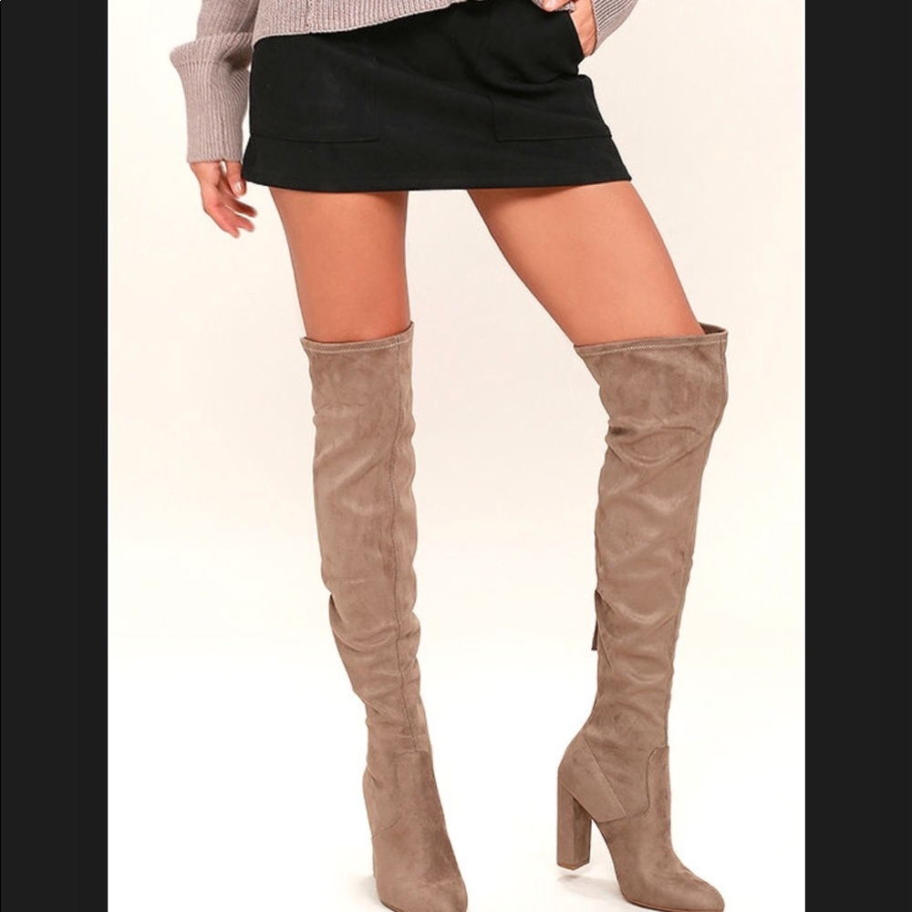 Steve Madden over-the-knee boots!